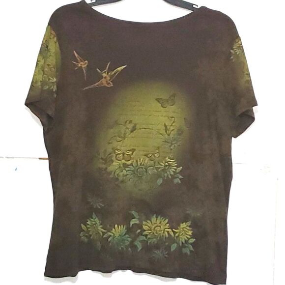 Essentials By Maggie Top Fairycore Religious Whimsigoth Retro Plus Sized 18/20 - Picture 11 of 11